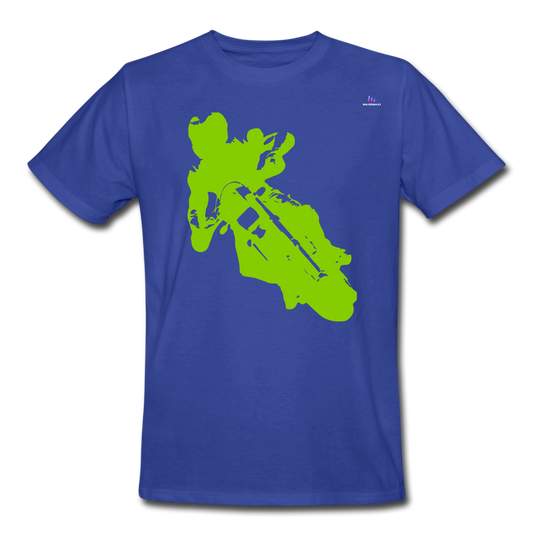 xCamiseta de trabajo para hombre "moto" - azul royal
