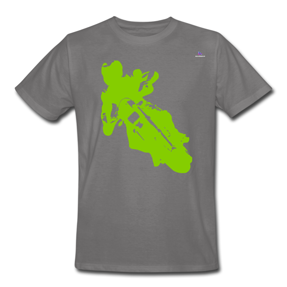 xCamiseta de trabajo para hombre "moto" - gris