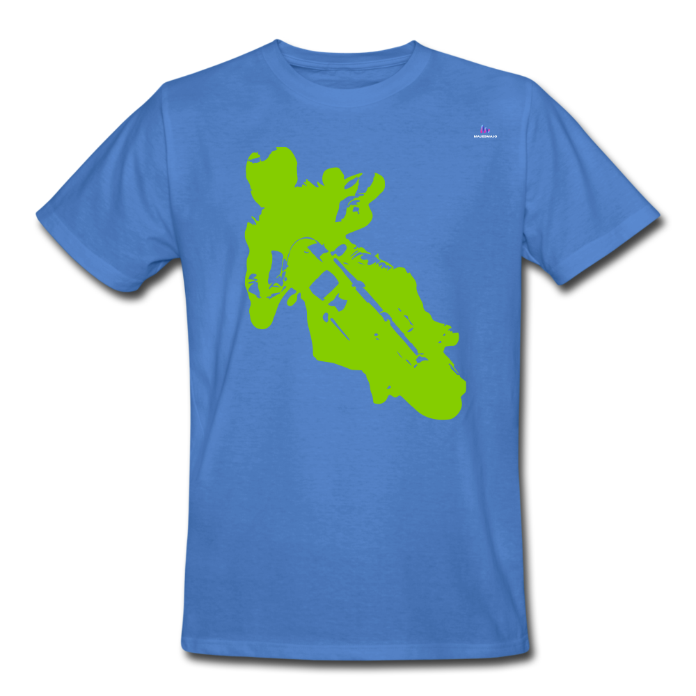 xCamiseta de trabajo para hombre "moto" - azul