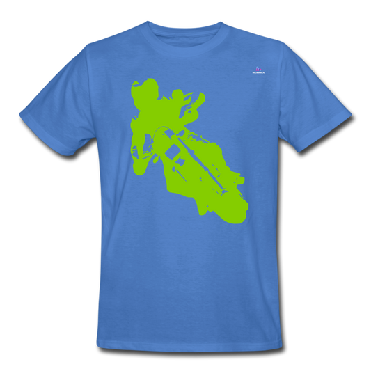 xCamiseta de trabajo para hombre "moto" - azul