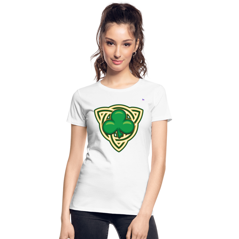 Camiseta orgánica premium "st patrick's day" - blanco