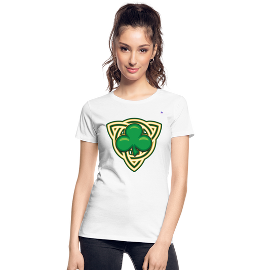 Camiseta orgánica premium "st patrick's day" - blanco