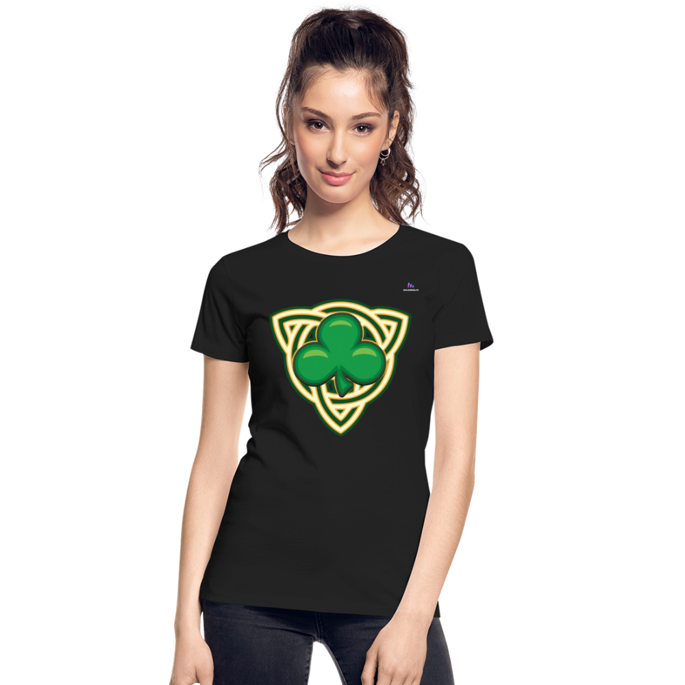 Camiseta orgánica premium "st patrick's day" - negro