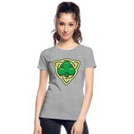 Camiseta orgánica premium "st patrick's day" - gris jaspeado