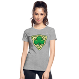 Camiseta orgánica premium "st patrick's day" - gris jaspeado