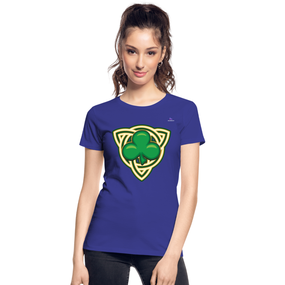 Camiseta orgánica premium "st patrick's day" - azul real