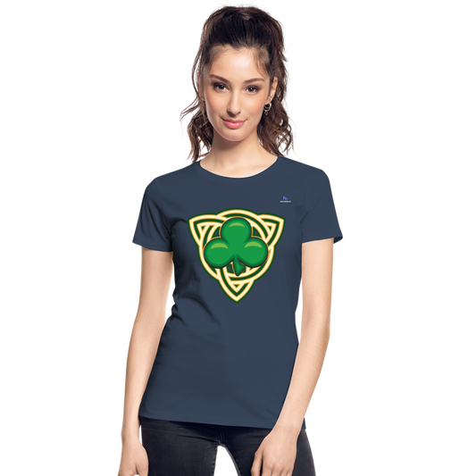 Camiseta orgánica premium "st patrick's day" - azul marino