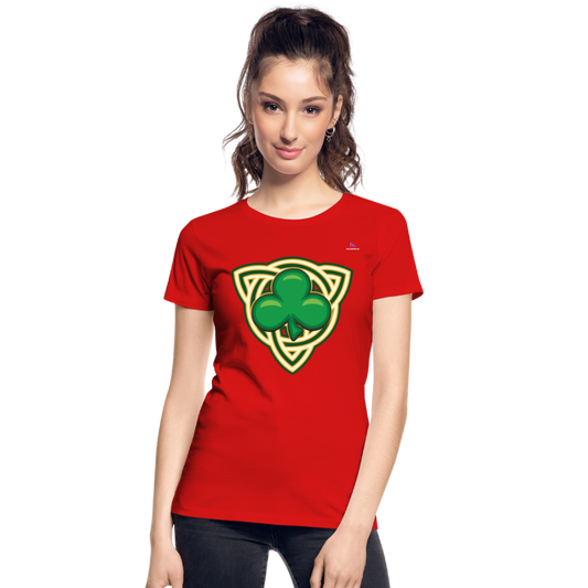 Camiseta orgánica premium "st patrick's day" - rojo