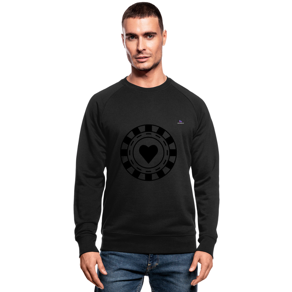 1Sudadera ecológica de Stanley & Stella "pokerchips" - negro