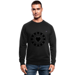 1Sudadera ecológica de Stanley & Stella "pokerchips" - negro