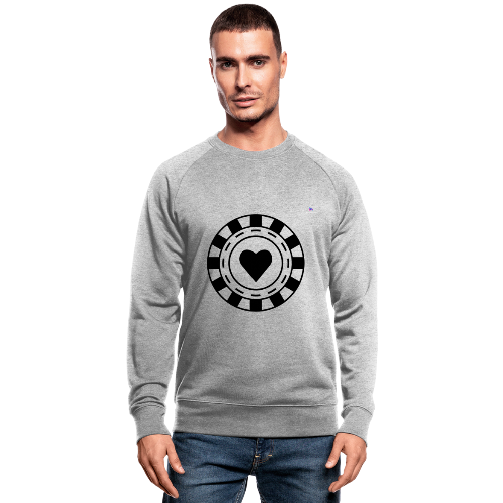 1Sudadera ecológica de Stanley & Stella "pokerchips" - gris jaspeado