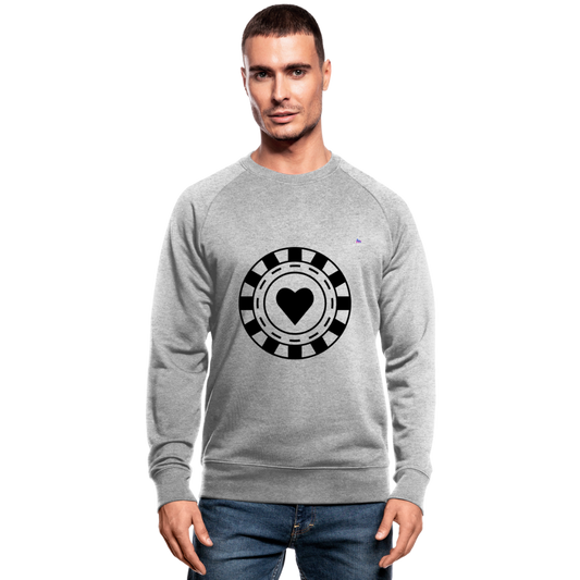 1Sudadera ecológica de Stanley & Stella "pokerchips" - gris jaspeado