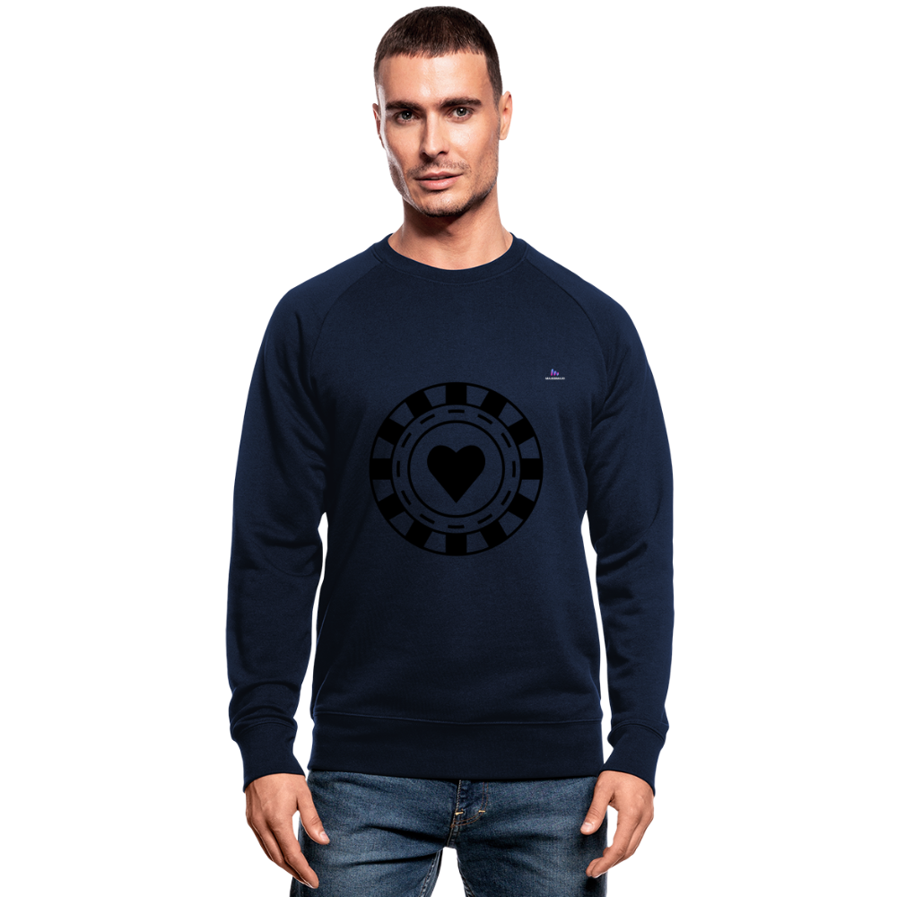 1Sudadera ecológica de Stanley & Stella "pokerchips" - azul marino