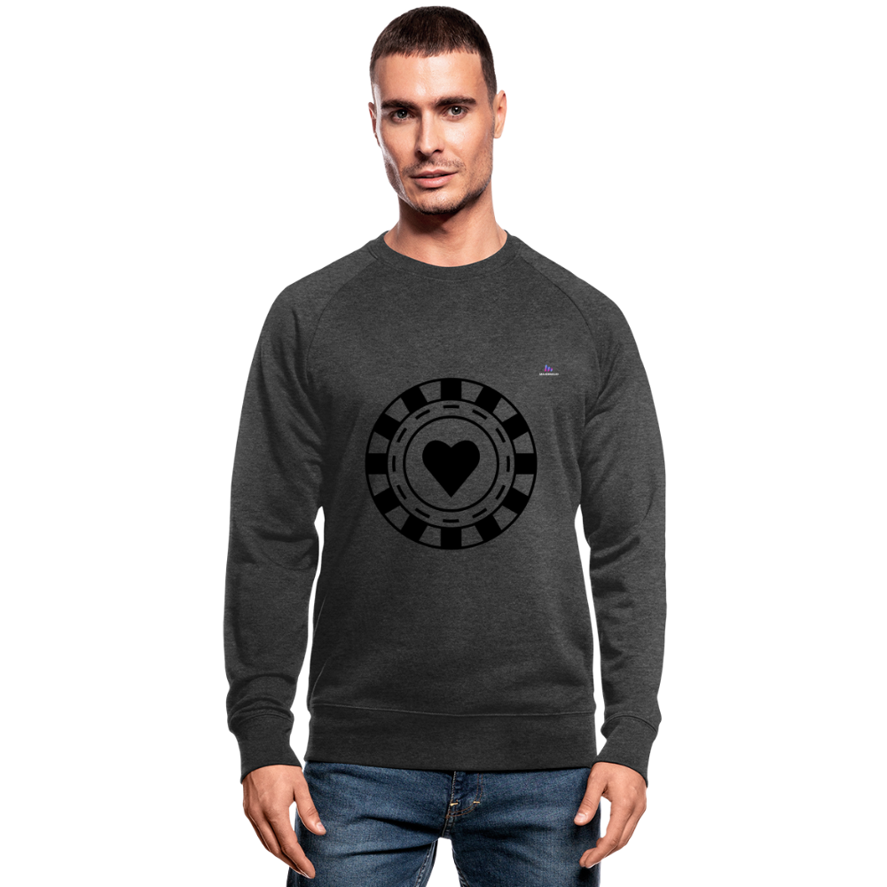 1Sudadera ecológica de Stanley & Stella "pokerchips" - carbón salpicado