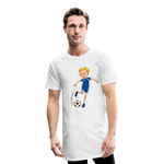 1Camiseta urbana para hombre "Football player" - blanco