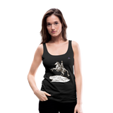 1Camiseta de tirantes premium mujer "Horseman" - negro