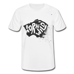 1Camiseta para hombre de Fruit of the Loom"Born Wild" - blanco