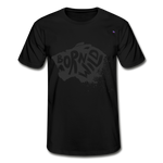 1Camiseta para hombre de Fruit of the Loom"Born Wild" - negro