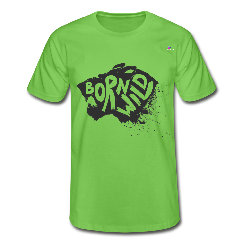 1Camiseta para hombre de Fruit of the Loom"Born Wild" - verde claro