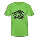 1Camiseta para hombre de Fruit of the Loom"Born Wild" - verde claro