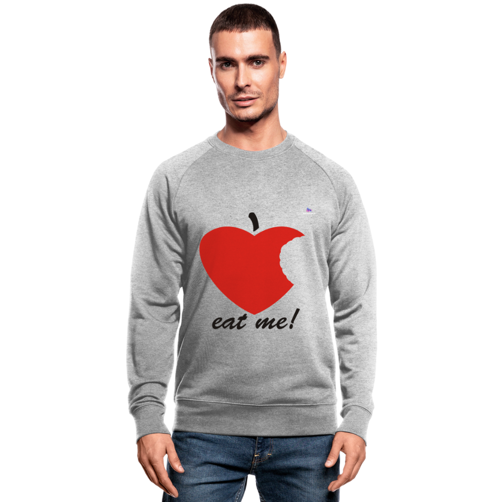 1Sudadera ecológica hombre de Stanley & Stella"eat me 2" - gris jaspeado