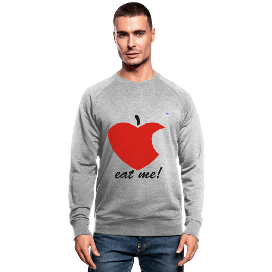 1Sudadera ecológica hombre de Stanley & Stella"eat me 2" - gris jaspeado