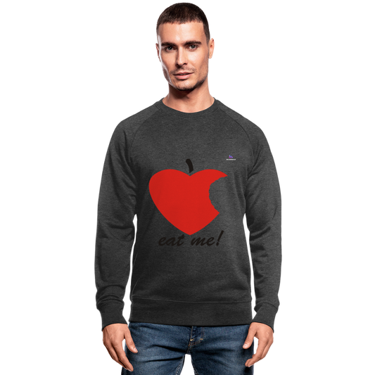 1Sudadera ecológica hombre de Stanley & Stella"eat me 2" - carbón salpicado