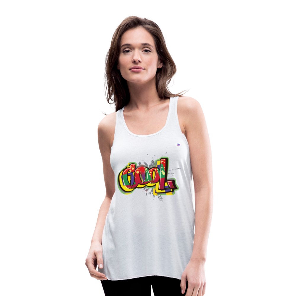 1Ligerísima camiseta de tirantes para mujer"Cool" - blanco
