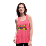 1Ligerísima camiseta de tirantes para mujer"Cool" - rosa neón