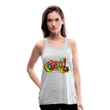 1Ligerísima camiseta de tirantes para mujer"Cool" - gris jaspeado