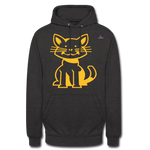 1Sudadera con capucha unisex"cat" - antracita