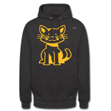 1Sudadera con capucha unisex"cat" - antracita