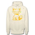 1Sudadera con capucha unisex"cat" - batido de vainilla