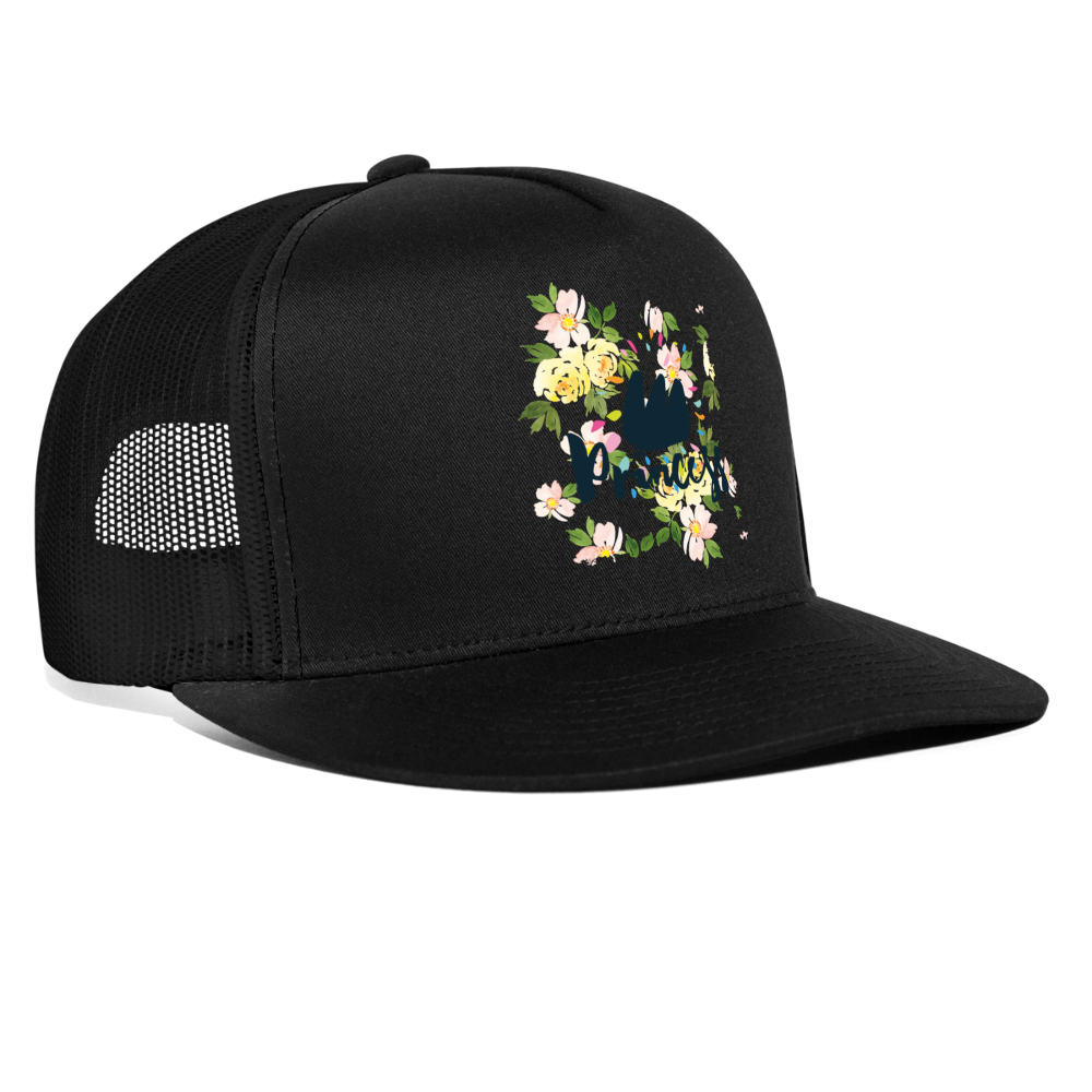 Gorra de camionero"Sudadera con capucha unisex" - negro/negro