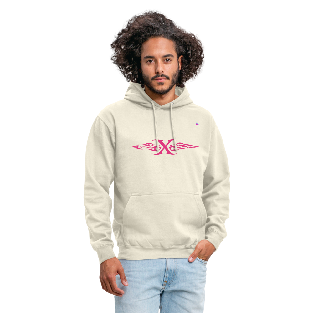 Sudadera con capucha unisex"cross flametribal" - batido de vainilla