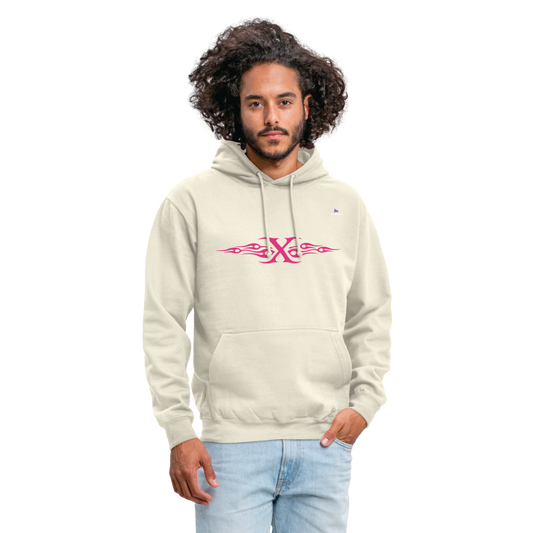 Sudadera con capucha unisex"cross flametribal" - batido de vainilla