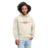 Sudadera con capucha unisex"cross flametribal" - batido de vainilla