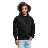 Sudadera con capucha unisex"Coffee" - negro