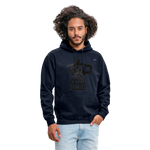 Sudadera con capucha unisex"Coffee" - azul marino