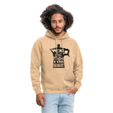 Sudadera con capucha unisex"Coffee" - beige