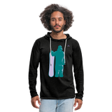 Sudadera ligera unisex con capucha"snowboarder" - antracita