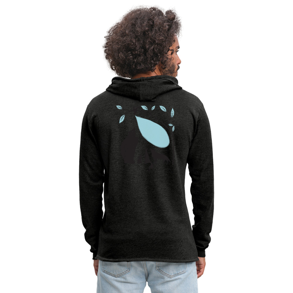 Sudadera ligera unisex con capucha"snowboarder" - antracita