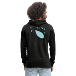 Sudadera ligera unisex con capucha"snowboarder" - antracita