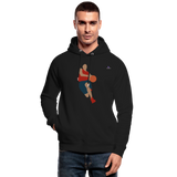 Sudadera con capucha ecológica unisex de Stanley & Stella"Basketballer" - negro