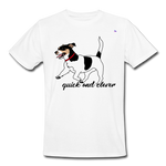 Camiseta de trabajo"jack russel terrier" - blanco