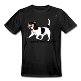 Camiseta de trabajo"jack russel terrier" - negro