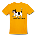 Camiseta de trabajo"jack russel terrier" - dorado