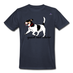 Camiseta de trabajo"jack russel terrier" - azul marino