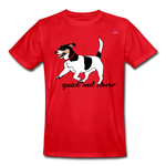 Camiseta de trabajo"jack russel terrier" - rojo