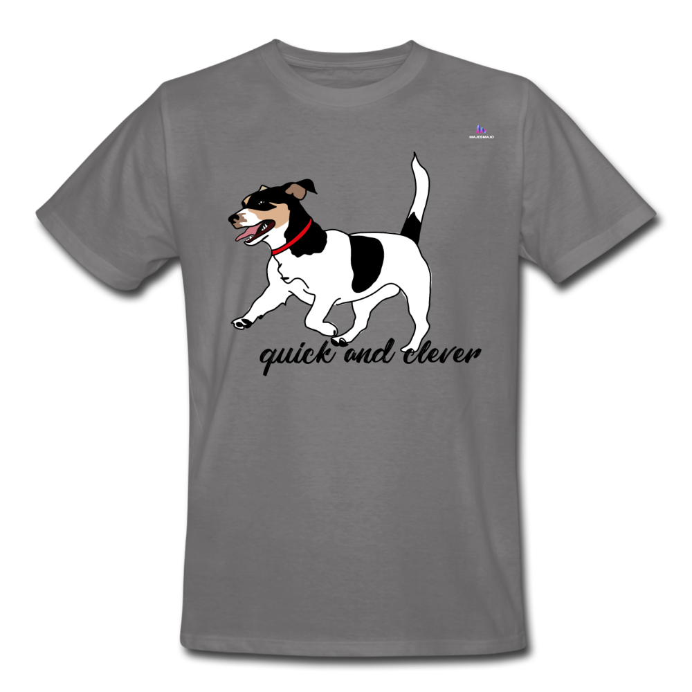 Camiseta de trabajo"jack russel terrier" - gris